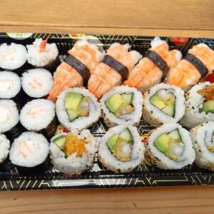 4x EBIi Nigiri (Cooked) 8x Prawn Tempura Roll 8x EBI Maki