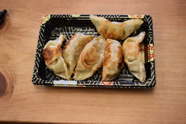 Chicken & Veg Lightly Fried Gyoza - 6 Pieces Choose one dip from the available options