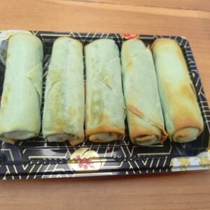 Soya Bean (Edamame) Spring Rolls - 5 Pieces Choose one dip from the available options
