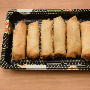 Vegetable Spring Rolls (6 Pieces) Choose one dip from the available options