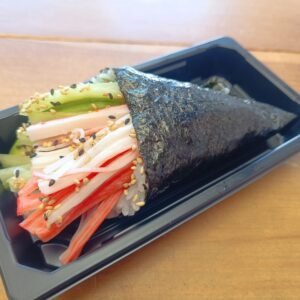 Crab Stick Avocado Cucumber Sesame Seeds