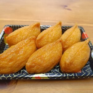 Plain Inari - 6 Pieces Rice Inside Fried Sweet Tofu Pouch