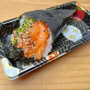 Salmon Avocado Sesame Seeds