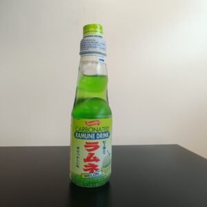 Sparkling Melon Ramune Soft Drink 200ml Bottle