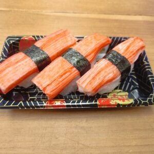 Surimi Nigiri - 3 PCS Crab Stick served on hand-pressed rice