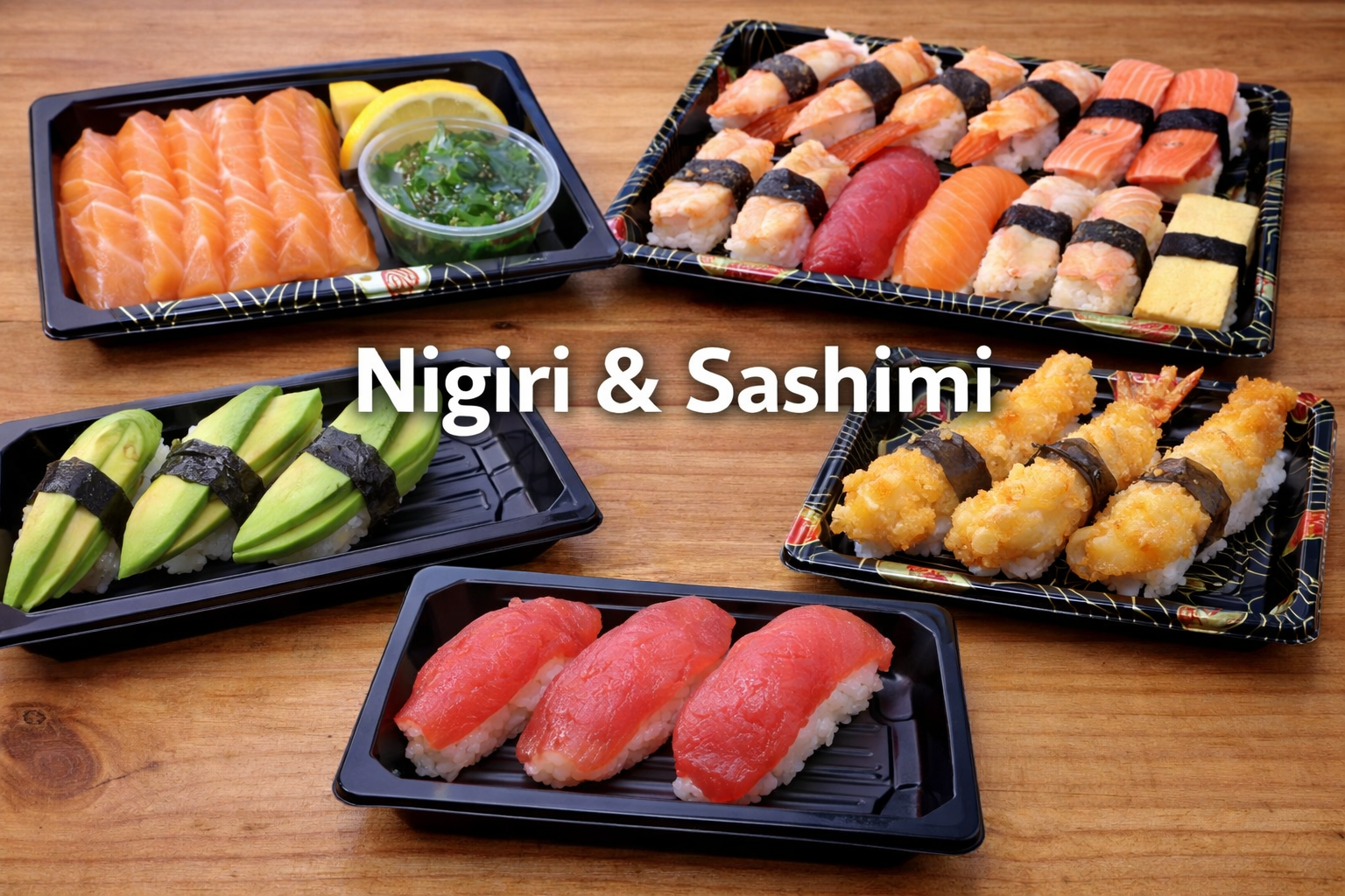 Nigiri and Sashimi